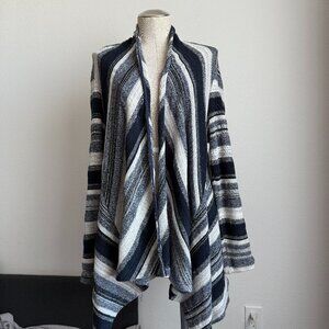 Three Dots Boho Open Front Cardigan RY7208